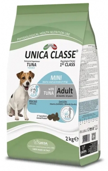 Сухой корм Unica Classe Adult Mini Sensitive для взрослых собак мелких пород с чувствительной кожей (Тунец)
