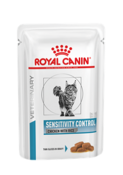 Корм для кошек Royal Canin Sensitivity Control (курица и рис), 14*85 гр