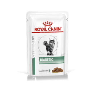 Корм для кошек болеющих диабетом Royal Canin Diabetic, 12*85 гр