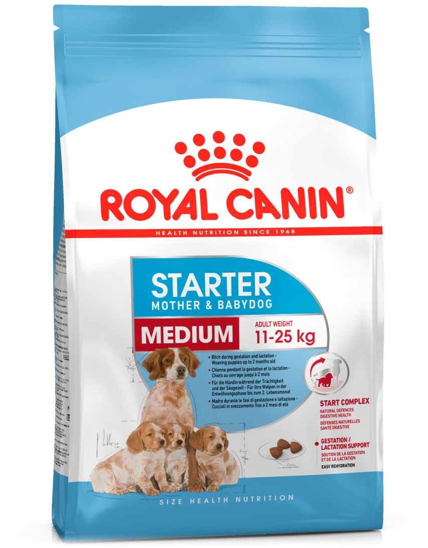 Корм для щенков Royal Canin Medium Starter (для щенков до 2 месяцев)