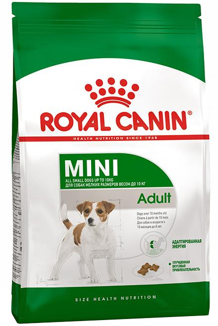 Корм для собак Royal Canin Mini Adult (для взрослых собак от 10 месяцев до 8 лет)