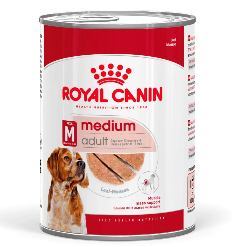 Влажный корм Royal Canin Medium Adult (в паштете) для собак